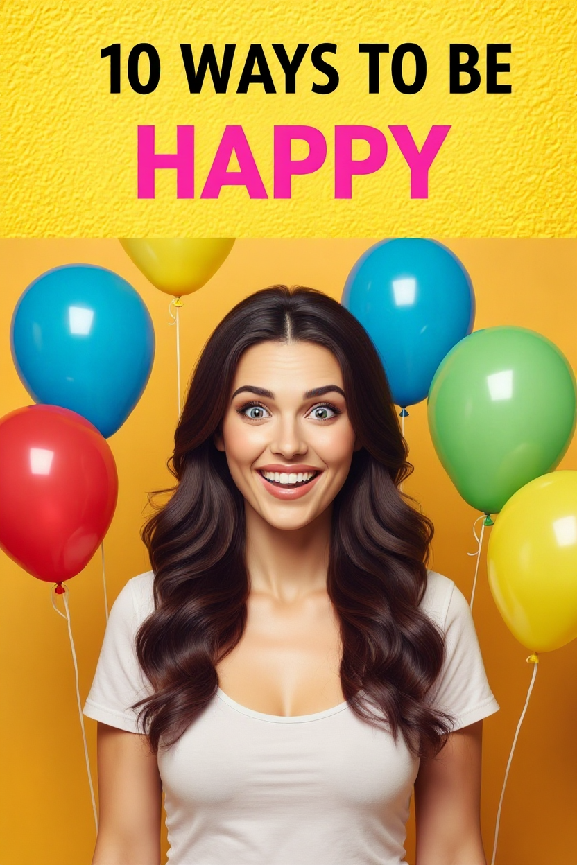 10 ways to be happy