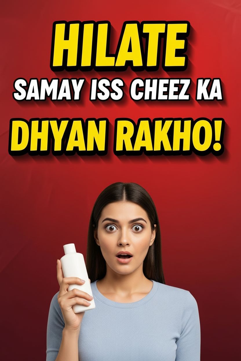 Hilate Samay Iss Cheez Ka Dhyan Rakho!